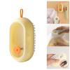 Milageto Soap Dispensing Cleaning Brush Soap Foam Shoe Scrubbing Brush Portable Multifunctional Clothes Shoes Washing Brush Household, Yellow 1pcs, 12cmx6.5cmx2.5cm view 4