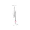 Beavorty Stainless Steel Eyebrow Tweezers 24pcs Multi-Functional Arrow Pattern Heart Buckle for Eyebrow Trimming and False Eyelash Application, Lightweight and Portable for Travel view 2