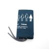 Etelux Neonatal/Infant/Child/Adult/Large Adult/Adult Thigh Blood Pressure Cuff Double Tube for Patient Monitor Double Tube Cuff (Adult Thigh) view 1