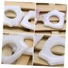 FOMIYES Jade Scraping Board Ring Small Massage Face Scraping Tool Beauty Scrape Plate for Skincare view 4