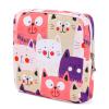 KALIONE Sanitary Napkin Storage Bag, Portable Holder for Pads, Period Pouch for Teen Girls, Reusable Sanitary Bag view 1