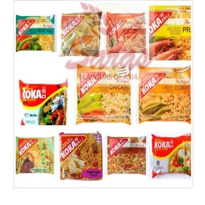 KOKA Oriental Noodles-(Pack of 30)- Chicken Noodles 85G(30 Packets)