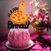 Pizza Happy Birthday Cake Topper - Italy Food Pizza Festival I Love Pizza Pizza Time Pizzaria Themed Party Supplies - Fast Food Barbeque Themed Party Cake Decorations view 3