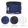Fockety Decompression Back Belt, Adjustable Size Upright Traction Lumbar Decompression Belt Back Pain Relief Easy to Wear Lightweight PU Leather Lumbar Traction Device with Inflator view 2