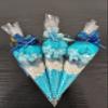 Pre-Filled Sweet Cones - Blue Millions Sweet Cones Kids Party Bags Children's Birthday party anniversary christening baby shower gender reveal wedding (1 Count (Pack of 5)) view 2