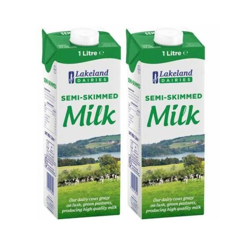 2 x 1 Litre Semi Skimmed Milk