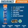 Applied Nutrition Endurance Hydration Electrolyte Tablets - 400mg Electrolytes per Serving  120 Effervescent Tablets, Sugar Free, Low Calorie, Added Vitamin C Boost Performance  Orange view 2