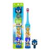FIREFLY Clean N' Protect, Sonic The Hedgehog Toothbrush with 3D hygienic Cover, Premium Soft Bristles, Anti-Slip Grip Handle, Battery Included, Ages 3+, 3 Piece Set (Pack of 1) view 1