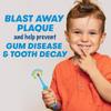 FIREFLY Clean N' Protect, Sonic The Hedgehog Toothbrush with 3D hygienic Cover, Premium Soft Bristles, Anti-Slip Grip Handle, Battery Included, Ages 3+, 3 Piece Set (Pack of 1) view 3