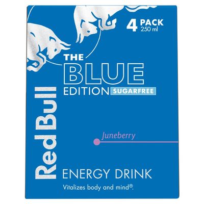 Red Bull The Summer Edition Juneberry Energy Drink, 4 x 250ml