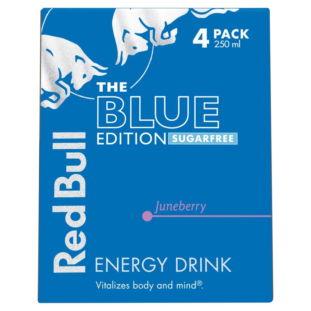 Red Bull The Summer Edition Juneberry Energy Drink, 4 x 250ml
