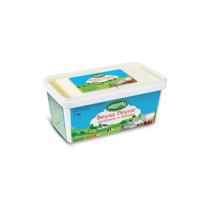 Sutas White Cheese (Beyaz Peynir) | Turkish Traditional Feta Cheese | Made from 100% Cows Milk | Suitable for Vegetarians | Rich in Protein Minerals Vitamin & Calcium | 1kg