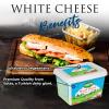 Sutas White Cheese (Beyaz Peynir) | Turkish Traditional Feta Cheese | Made from 100% Cows Milk | Suitable for Vegetarians | Rich in Protein Minerals Vitamin & Calcium | 700g view 4