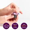 Broadman Church Supplies, Premium Easy-to-Open Dual Tab, Pre-filled Communion Fellowship Cup, 100% Concord Grape Juice blend and Wafer Set, 250 Count view 2