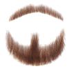 Danlai Human Face Brown Lace False Beard Cosplay Prop view 2