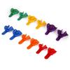 12pcs Dental Tooth Trays Dentist Plastic Teeth Holder Dental Impression Trays Dental Impression Trays view 3
