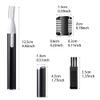 Electric Eyebrow Trimmer Portable Ladies Eyebrow Shaver Durable Electric Eyebrow Razor for Brows Face Cheek Lips Peach Fuzz view 2