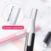 Electric Eyebrow Trimmer Portable Ladies Eyebrow Shaver Durable Electric Eyebrow Razor for Brows Face Cheek Lips Peach Fuzz view 4
