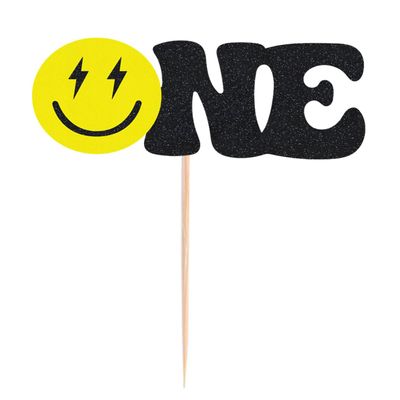 AHAORAY Smile Cake Topper