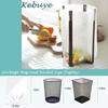 20L Bin Bags, Small Bin Bags Kitchen Food Waste Bin Liners Thick Bathroom Rubbish Bags, Corn Starch White Trash Bags Fit 18~20 Liter Trash Can, 100 Count view 3