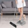 Shoutao Dustpan And Brush Set, Long Handled Dustpan And Brush, Household Dust Pan Combo, Upright And Lightweight Household Cleaning Combo For Home Kitchen Room Offices Lobby view 3