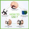 Body Fat Calipers, Fat Measure Clipper Combo with Body Fat Percentage Measure Chart, Body Fat Measurement Tool Accurately Measuring Body Fat for Men and Women view 3