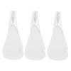 BCOATH Washable Reusable Menstrual Cotton Pads Sanitary Napkins with Button Snap, 3pcs Pack Long Pads for Postpartum Care and Female Urinary Incontinence, Suitable for Travel view 1