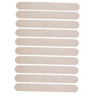 Beavorty Hair Removal Wooden Wax Sticks Applicator Spatula Tongue Depressors for Brazilian Waxing