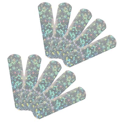 BCOATH 10 Pack Boys and Girls' Cartoon Glitter Bandages Breathable Adhesive Patches Stickers Stretchy Material for Ages