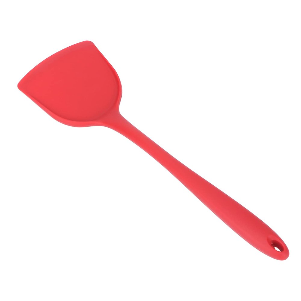 Spatulas for Wax Silicone Wax Spatula, Wax Silicone Spatula Reusable Non-Stick Wax Spatulas Multifunctional Silicone Wax Spatulas Wax Applicator Wax Sticks with Hanging Hole Red