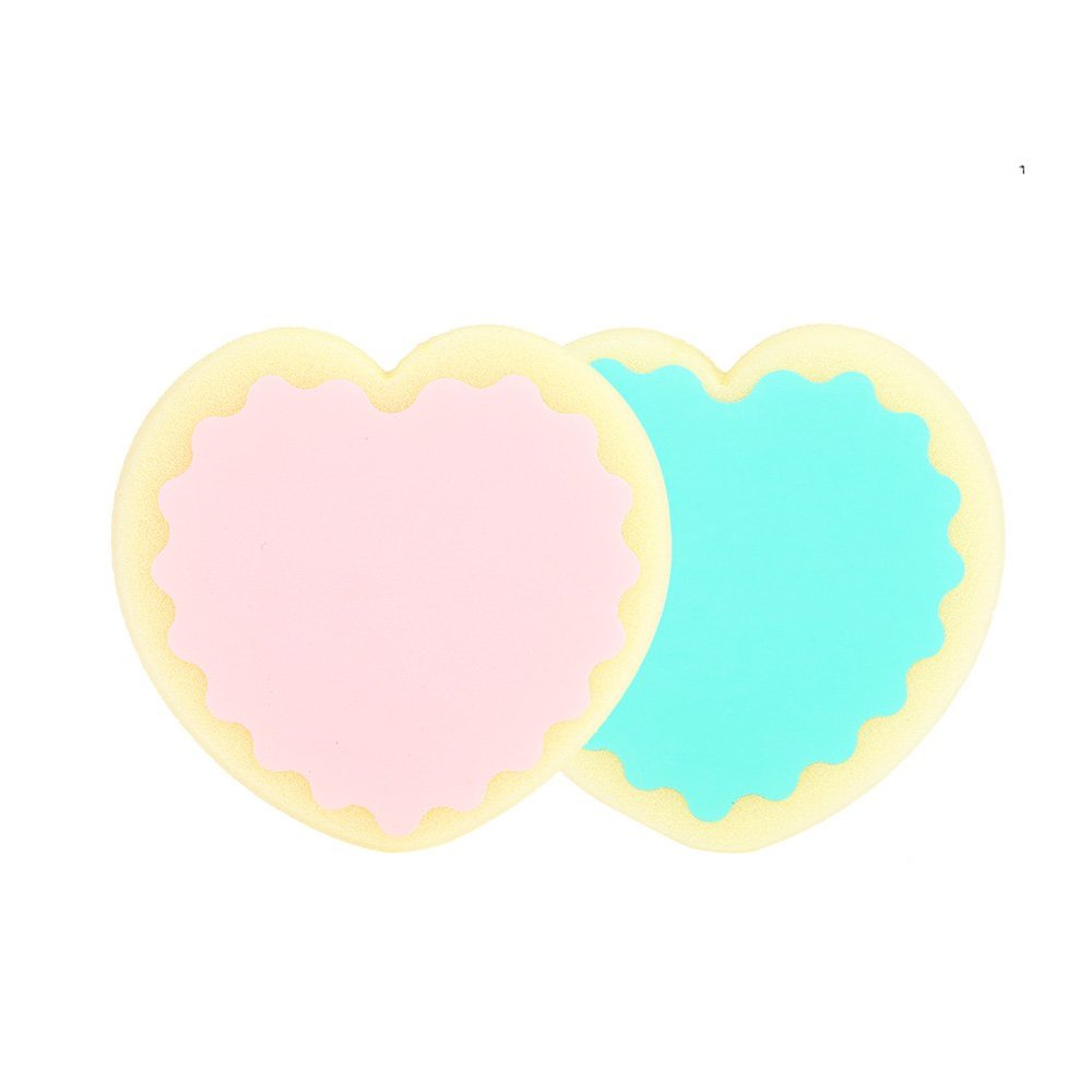 Waxing Sponge Painless Hair Removal Depilation Sponge, Painless Hair Removal Women Waxing Polishing Buffing Sponge Hair Removal Pad Depilatory Skin Care Tool(Love)