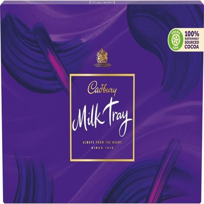 Cadbury Milk Tray Chocolate Box, Assorted Milk Chocolates Gift Set for Birthdays, Anniversaries & Special Occasions, 530 g (Pack of 1)