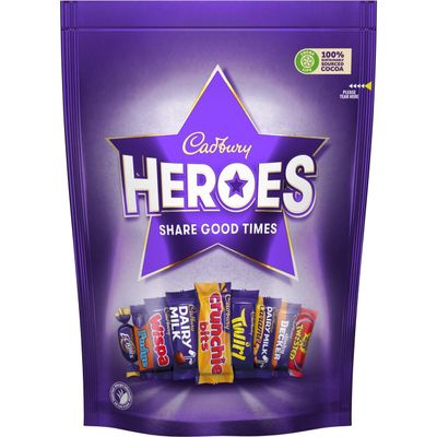 Cadbury Heroes Pouch, 300g