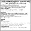 Creatine Monohydrate Powder - Fruit Punch - Micronised (500g) view 2