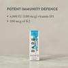 Bare Biology Beam & Balance Vitamin d3 k2 Peppermint Vegan Spray. Maximum Strength: Vitamin d3 4000 iu, with k2 Vitamin Supplements MK-7. Daily Support for Immunity, Bones, Teeth and Muscles. view 3