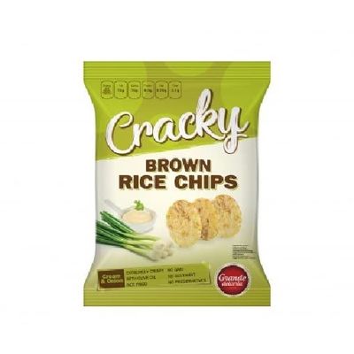 CRACKY Rice Chips (Onion, 24)
