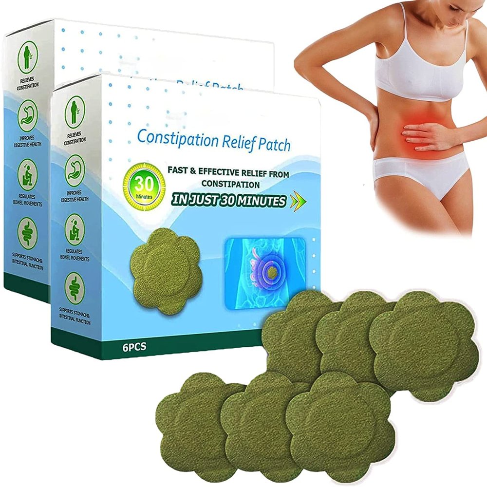 1/2/3 Boxes of Constipation Relief Patch ConstiPatch Constipation Relief Patch Wormwood Navel Patch Long-Lasting Improvement of Overall Digestive Health