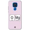 Movilshop Case for [ Motorola Moto G Play 2021 ] Cool Phrases Drawing [ Oxygen + Magnesium - GMO] Transparent Flexible Silicone Case Cover Gel for Smartphone. view 1
