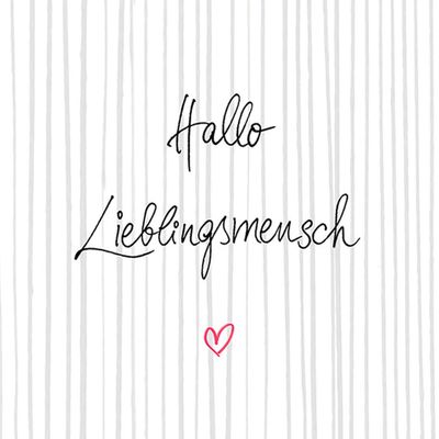 20 Napkins Favourite Person with Stripes | Saying | Guests | Birthday | Wedding | Table Decoration | Decoupage | Napkin Technology 33 x 33 cm