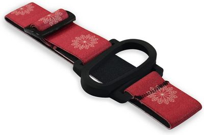 Dia-Style - Elastic Armband for Dexcom G6 Sensor - Elastic Strap for Diabetic with CGM (L (29-38 cm))