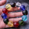 16mm Moldavite Natural Czech Meteorite Bracelet Impact Glass Rough Stone Crystal Energy Stone,54wSBOTTON (Size : 16mm) view 3