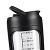 Fonowx Electric Protein Shaker Bottle, 650ml Shaker Cups Mixer Cup, for Milkshakes Coffee, black view 3