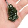 10-20g Quality Natural Moldavite Green Aerolites Crystal Stone for Pendant Energy Apotropaic Czech Meteorite Mineral, SBOTTON8573. (Size : 10-15g) view 3
