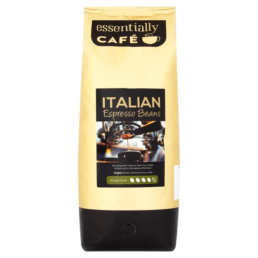 MASEssentially Caf Italian Espresso Beans 1kg-Food