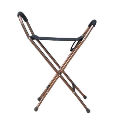 ANIFM Walking Stick Crutch Collapsible Chair Four-Legged Stool Aluminum Walking Stick Stool Walker for The Elderly crutch-11.19 Comfortable anniversary