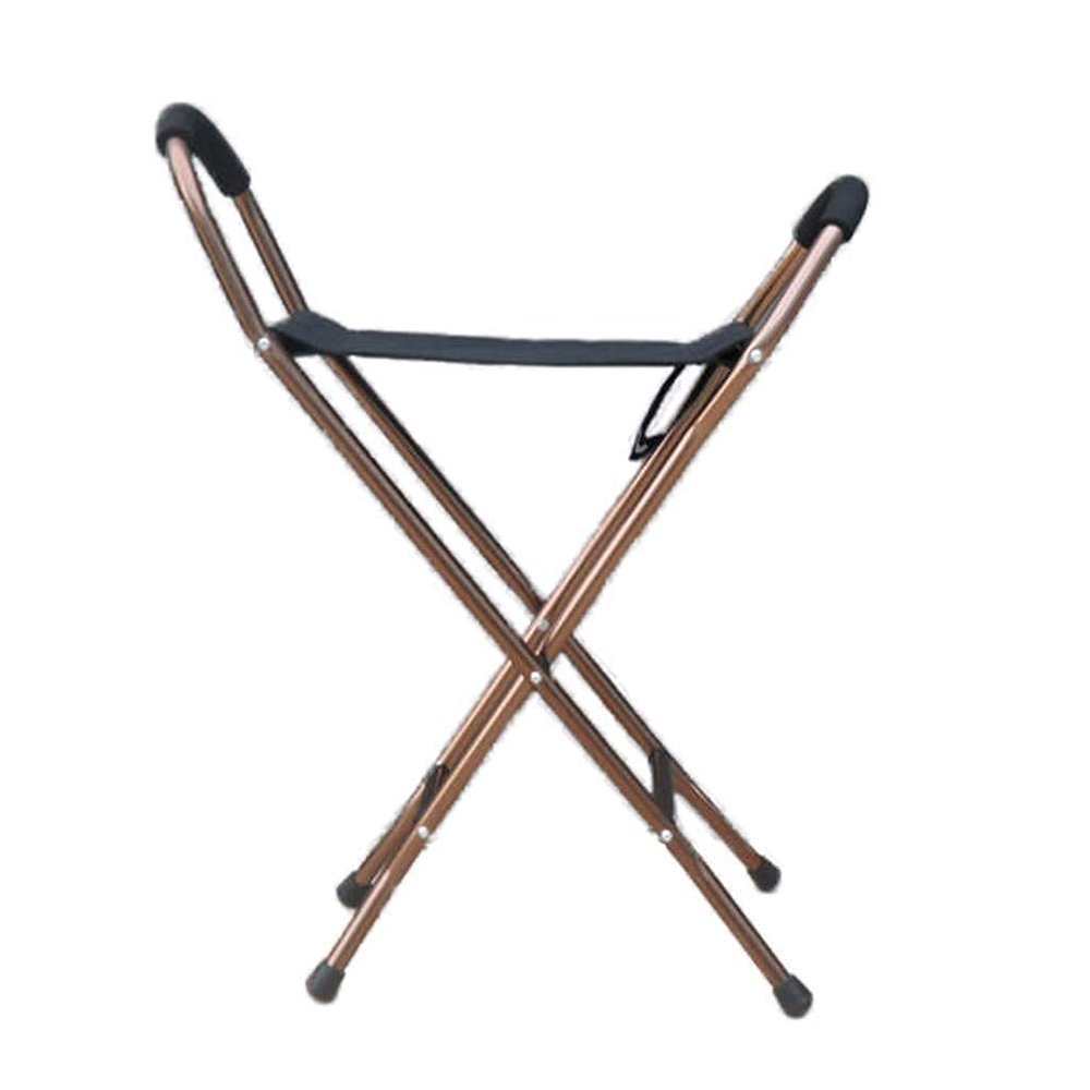 ANIFM Walking Stick Crutch Collapsible Chair Four-Legged Stool Aluminum Walking Stick Stool Walker for The Elderly crutch-11.19 Comfortable anniversary