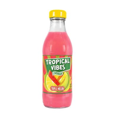 MASTropical Vibes Lemonade Triple Melon 300ml Case of 15-Fd