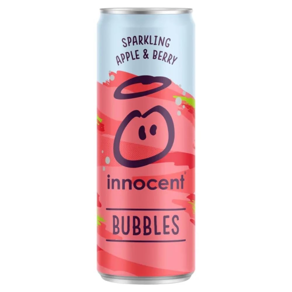 MASInnocent Bubbles Apple & Berry 12 x 330ml-Food 12 x 330ml