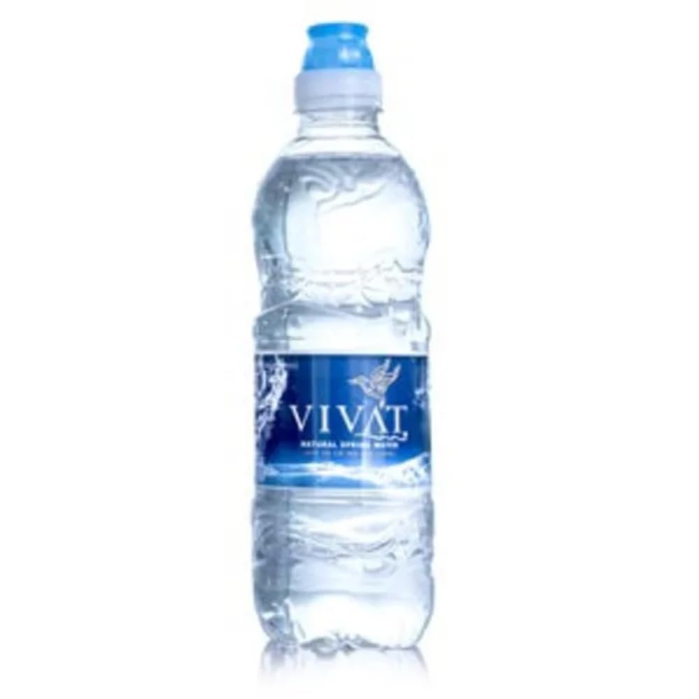 Vivat Still Spring Water with Sports Cap 24 x 500ml-Food 24 x 500ml