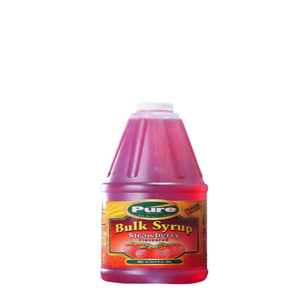 MASPure Bulk Strawberry Syrup 1L-Fd